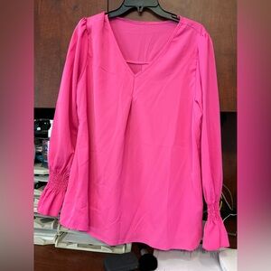Vibrant Pink Women's Top